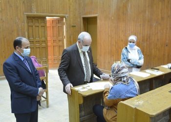 جامعة الفيوم: 12315 طالبًا وطالبة أدوا الامتحانات و 398 غياب