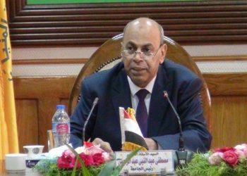 الدكتور مصطفى عبدالنبي، رئيس جامعة المنيا