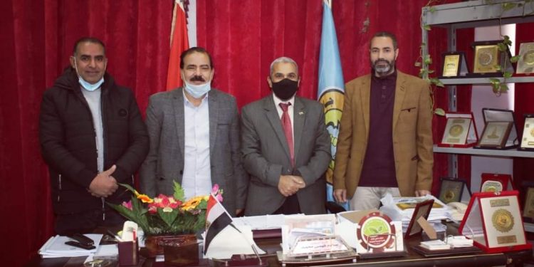 عميد كلية الزراعة بالأزهر يوقع بروتوكول تعاون مع معهد بحوث صحة الحيوان