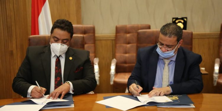 بروتوكول تعاون بين جامعة قناة السويس ومعهد إعداد القادة