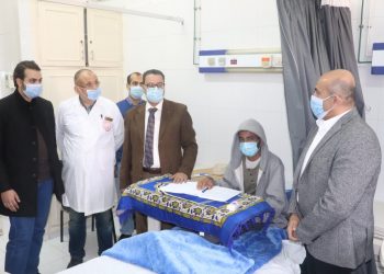 طالب جامعة الأزهر يوجه الشكر لقيادات الجامعة لسرعة رعايتهم له بمستشفى الطلبة الجامعي