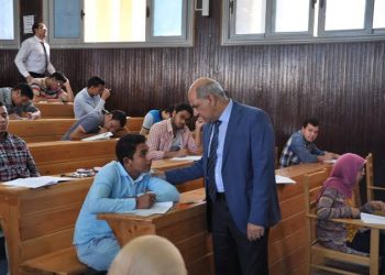 انطلاق امتحانات الفصل الدراسي الأول بجامعة كفرالشيخ