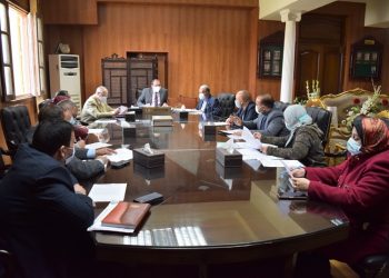 رئيس جامعة بني سويف يترأس اجتماعي "تطوير الأداء الجامعي" و"لجنة المنشآت"