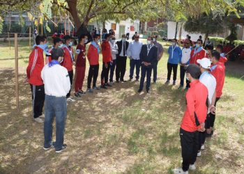 رئيس جامعة سوهاج يشهد فعاليات المعسكر الدراسي الكشفي للتربية الرياضية