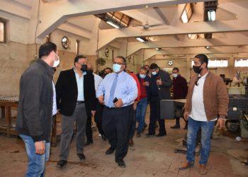 جولة تفقدية لنائب رئيس جامعة عين شمس بالمدن الجامعية |صور