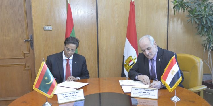 جامعة الفيوم توقع مذكرة تفاهم مع الجمهورية الإسلامية الموريتانية