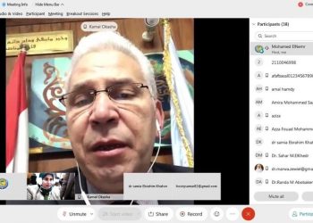 نائب رئيس جامعة طنطا يفتتح المؤتمر الافتراضي الثاني للتمريض