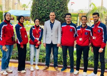 تأهل فريق جامعة دمياط لدور الـ 8 بمسابقة إبداع 9