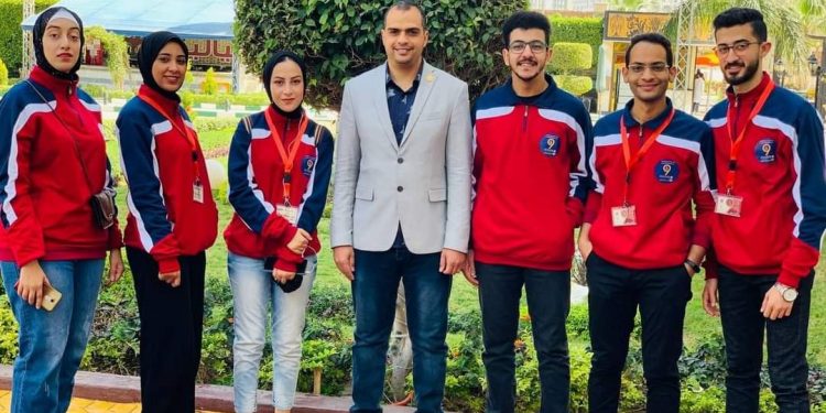 تأهل فريق جامعة دمياط لدور الـ 8 بمسابقة إبداع 9