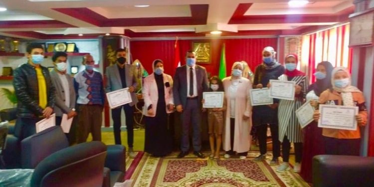 تعليم المنوفية تكرم الحاصلين على المراكز الأولى على مستوى الجمهورية في الإلقاء الشعري