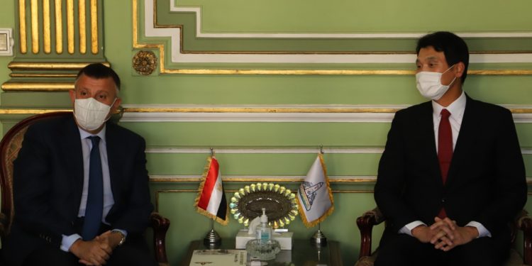 وفد كورى جنوبي في ضيافة جامعة عين شمس|صور