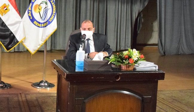 700جنيه مكافأة للعاملين بجامعة بني سويف بمناسبة شهر رمضان الكريم