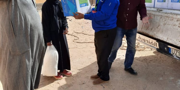 قاقلة الأزهر الخيرية تواصل توزيع المساعدات على مواطني حلايب وشلاتين مع قرب حلول شهر رمضان المبارك