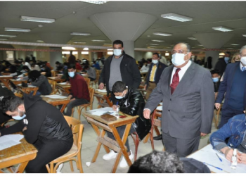 12 حالة اشتباه كورونا في الأسبوع الأول بامتحانات جامعة حلوان