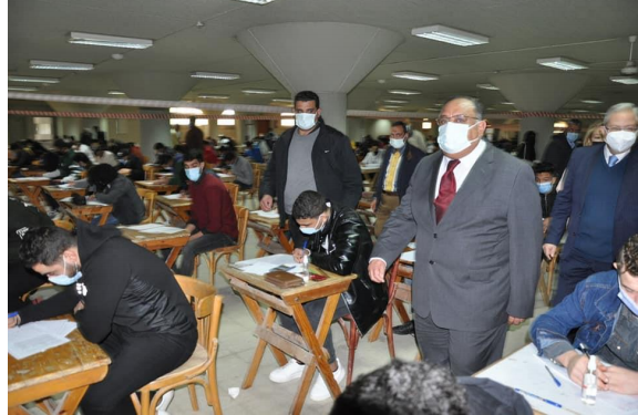 12 حالة اشتباه كورونا في الأسبوع الأول بامتحانات جامعة حلوان