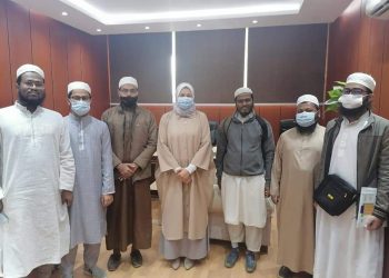 رئيس تطوير الوافدين تستقبل وفد اتحاد طلاب بنجلاديش