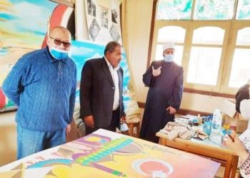 الوكيل الشرعي للإسكندرية يتفقد سير الدراسة واستعدادات الجودة وورشة التربية الفنية