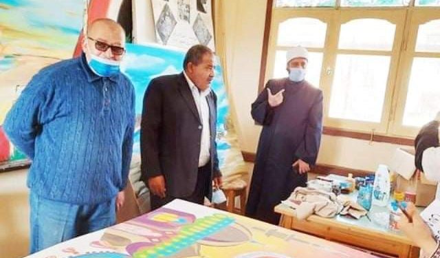 الوكيل الشرعي للإسكندرية يتفقد سير الدراسة واستعدادات الجودة وورشة التربية الفنية