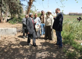 عميد كلية الزراعة بجامعة الأزهر يتفقد عددا من التجارب البحثية