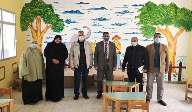 الوكيل الثقافي للإسكندرية ووفد قطاع المعاهد يتفقدون سير الامتحانات