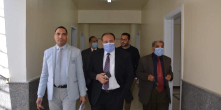 نائب رئيس جامعة الأزهر يتفقد استكمال إنشاءات مركز البحوث الزراعية