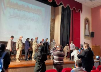 مشاركة منطقة أسوان الأزهرية في فاعليات تكريم شهداء الوطن والواجب