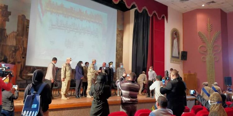 مشاركة منطقة أسوان الأزهرية في فاعليات تكريم شهداء الوطن والواجب