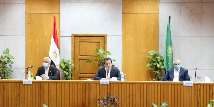 وزير التعليم العالي يرأس مجلس جامعة المنوفية