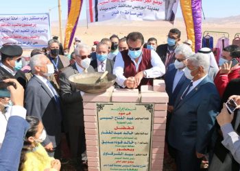 وزير التعليم العالي يضع حجر الأساس لفرع جامعة السويس في جنوب سيناء 
