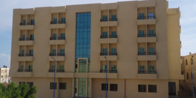 الانتهاء من انشاء مبني إسكان الطلاب بجامعة العريش