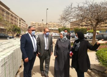 نائب رئيس جامعة الأزهر يتفقد اللمسات الأخيرة في أعمال الصيانة بالمدينة الجامعية للطالبات