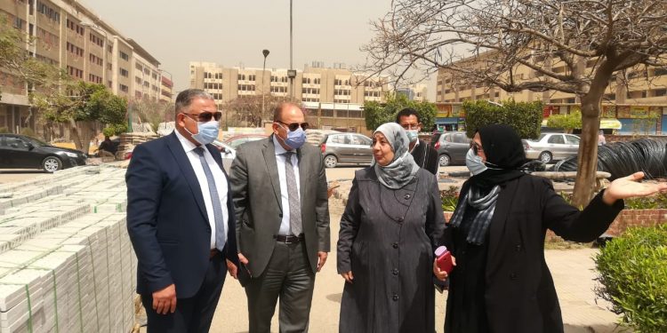 نائب رئيس جامعة الأزهر يتفقد اللمسات الأخيرة في أعمال الصيانة بالمدينة الجامعية للطالبات