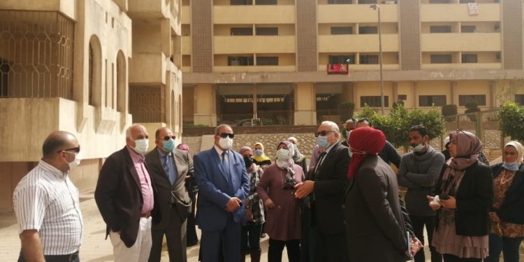 رئيس جامعة الأزهر يتفقد المدينة الجامعية
