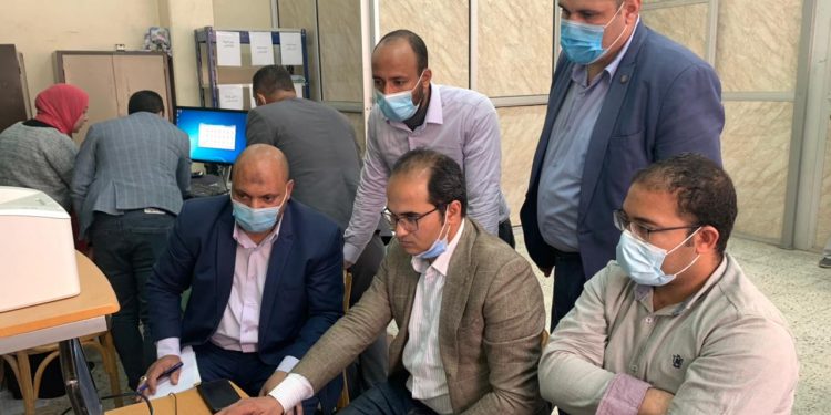 كلية الشريعة جامعة الأزهر بدمنهور تنتهي من التصحيح الالكتروني