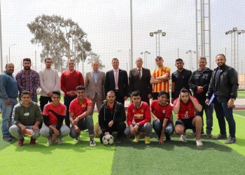 جامعة الدلتا التكنولوجية تختتم فعاليات دوري كرة القدم  