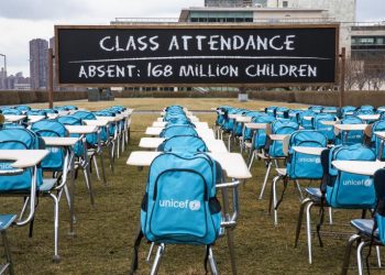 اليونسيف: تم إغلاق المدارس لأكثر من 168 مليون طفل حول العالم لمدة عام