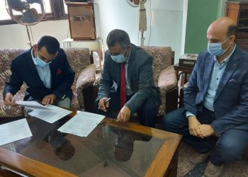 بروتوكول تعاون بين اقتصاد منزلي جامعة حلوان ومؤسسة بورسعيد للأعمال الكهروميكانيكية