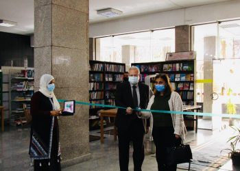 انطلاق فعاليات المعرض السنوي الخامس للكتاب في جامعة حلوان