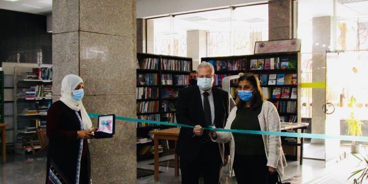 انطلاق فعاليات المعرض السنوي الخامس للكتاب في جامعة حلوان