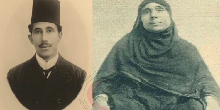 الأم مبروكة خفاجى والابن على باشا ابراهيم