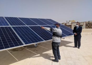 تركيب محطة توليد كهرباء بالطاقة الشمسية بجامعة بني سويف التكنولوجية