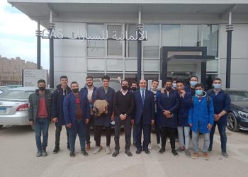 تدريب طلاب جامعة الدلتا التكنولوجية في الشركة الألمانية للسيارات GAS