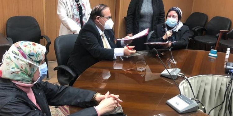 بروتوكول تعاون بين القومي للمرأة وطب المنصورة