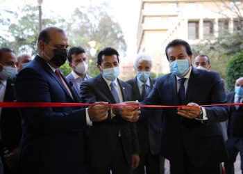 وزير التعليم العالي يفتتح أعمال تطوير وتجديد مبنى الاتحاد الرياضي المصري للجامعات