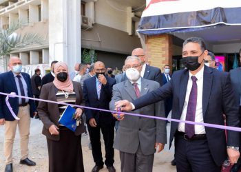 افتتاح وحدة الأشعة المقطعية وعيادات طب الفم والأسنان بجامعة طنطا