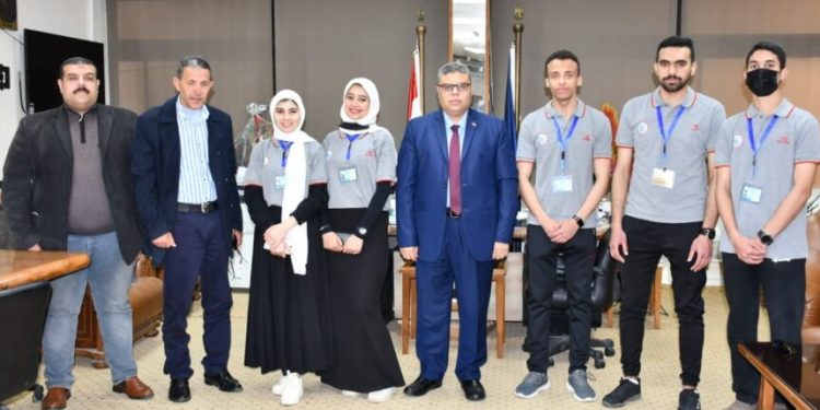 طلاب جامعة قناة السويس يشاركون بورشة عمل بمعهد إعداد القادة بحلوان