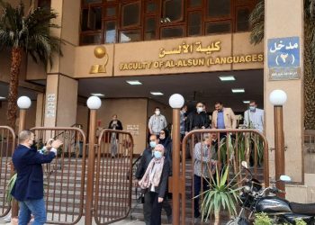 “ألسن عين شمس” تجرى عملية تجريبية للإخلاء في 3 دقائق |صور