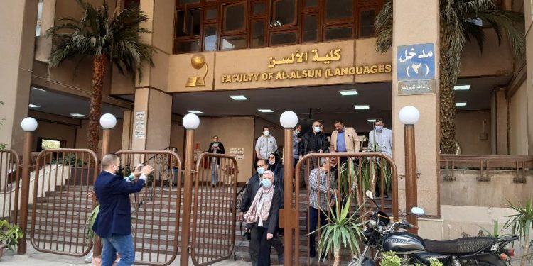 “ألسن عين شمس” تجرى عملية تجريبية للإخلاء في 3 دقائق |صور