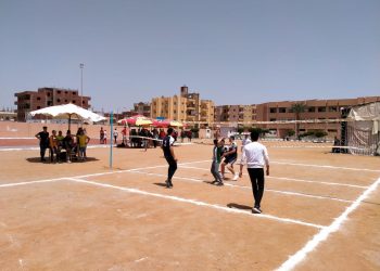 انطلاق فعاليات دوري الأسر والاتحادات بجامعة مدينة السادات