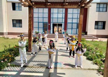 ملابس فرعونية وأنشطة فنية.. فعاليات احتفال المدرسة اليابانية بدمياط بالموكب الملكي